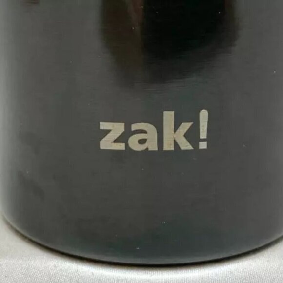 Zak! Designs 4-In-1 Can Cooler 13 oz. Bottle Cool Black Stainless NIP 2020-2021 - Picture 7 of 10
